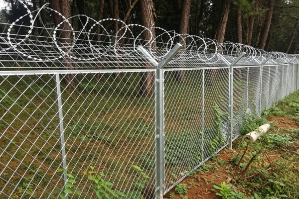 Remote Forest Border Anti-Trespassing Fence Project