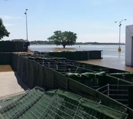 Civil Defense Wire Container for Urban Flood Stockpiles
