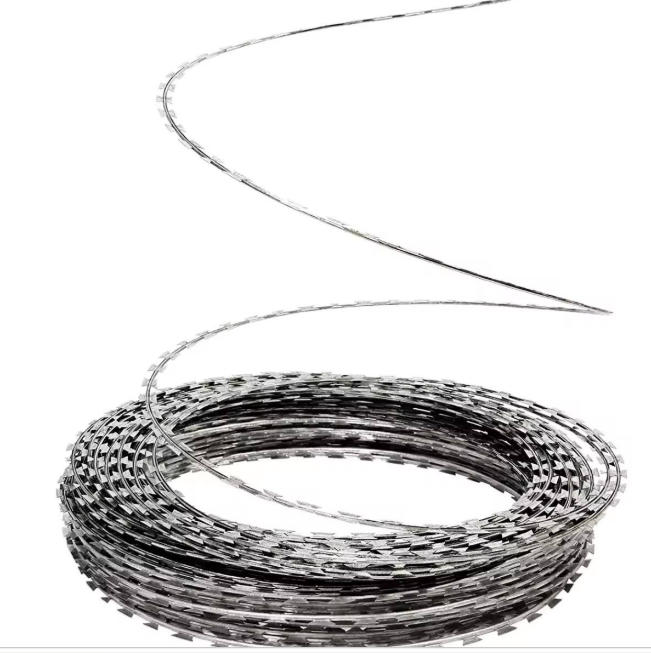 Razer Barbed Wire for Rail Yards and Loading Areas