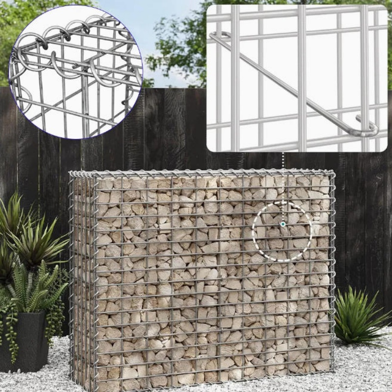 Gabion Baskets for Landscape Retaining Walls and Architectural Use